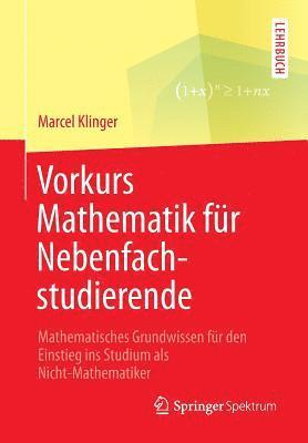 bokomslag Vorkurs Mathematik fr Nebenfachstudierende