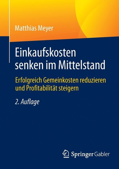 bokomslag Einkaufskosten senken im Mittelstand