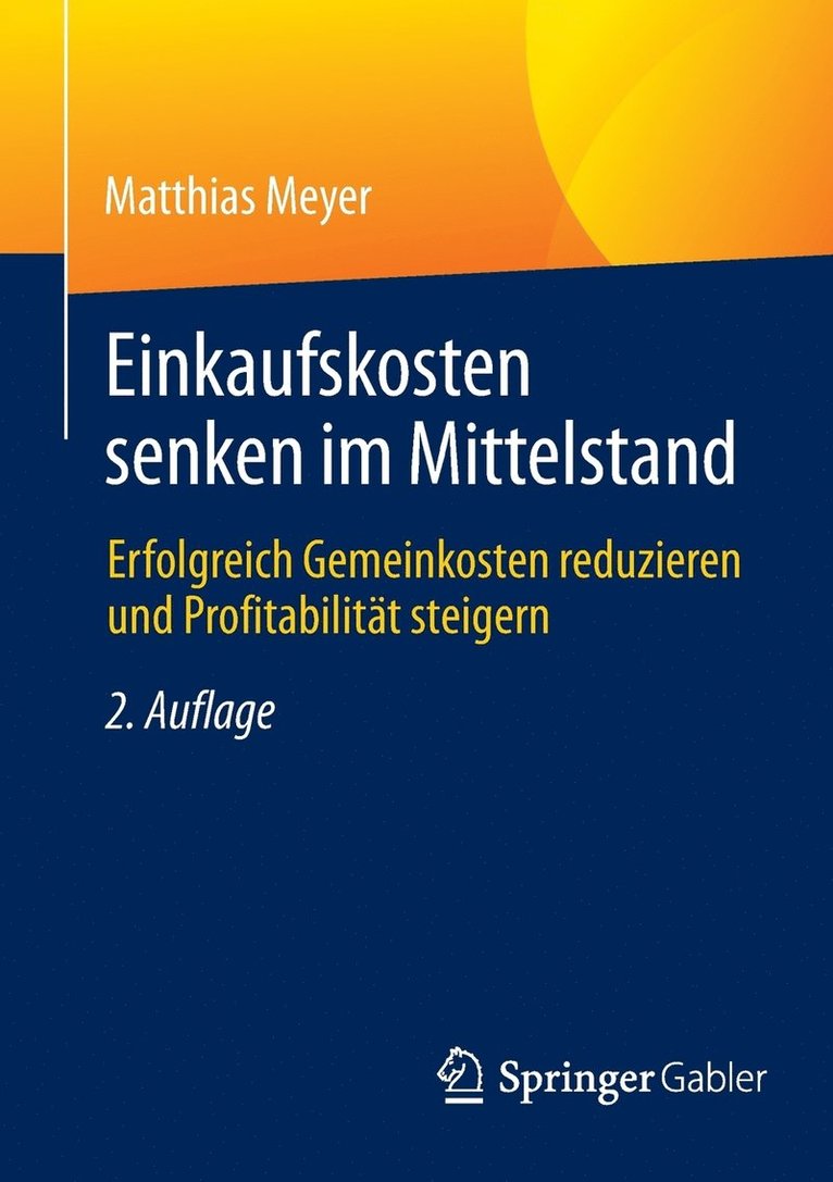 Einkaufskosten senken im Mittelstand 1