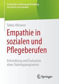 bokomslag Empathie in sozialen und Pflegeberufen