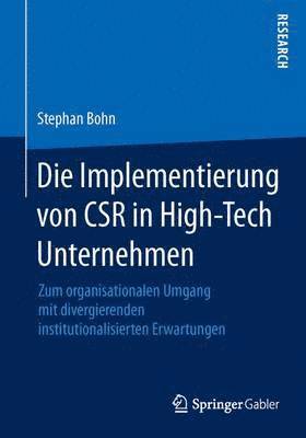 bokomslag Die Implementierung von CSR in High-Tech Unternehmen