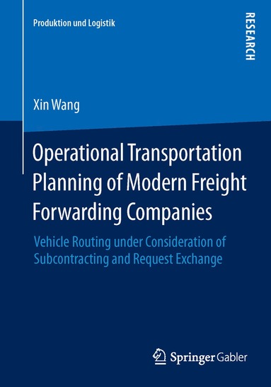 bokomslag Operational Transportation Planning of Modern Freight Forwarding Companies