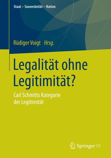 Rüdiger Voigt - Legalität ohne Legitimität?, Häftad