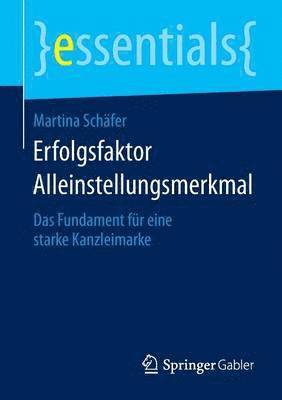 bokomslag Erfolgsfaktor Alleinstellungsmerkmal