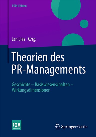 Jan Lies - Theorien des PR-Managements, Inbunden