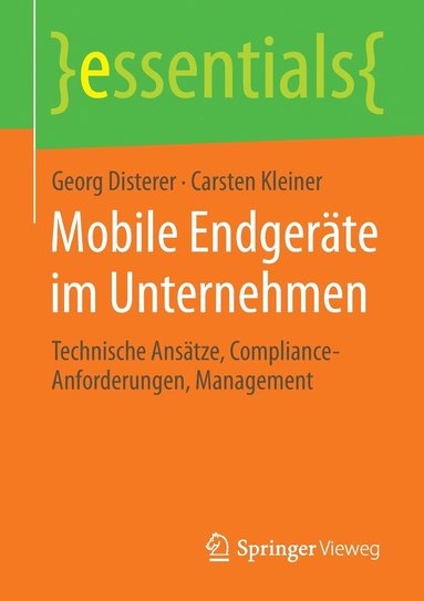 bokomslag Mobile Endgerte im Unternehmen