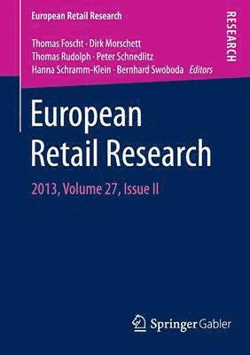 bokomslag European Retail Research