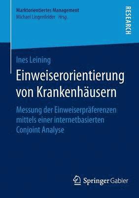 bokomslag Einweiserorientierung von Krankenhusern