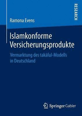 bokomslag Islamkonforme Versicherungsprodukte