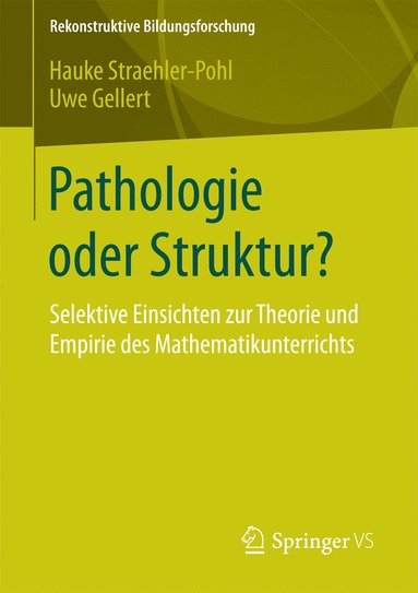 bokomslag Pathologie oder Struktur?