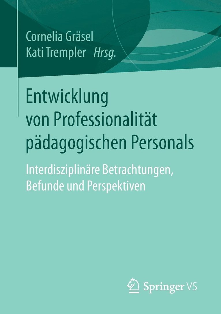 Entwicklung von Professionalitt pdagogischen Personals 1