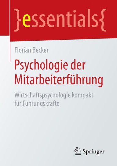 bokomslag Psychologie der Mitarbeiterfhrung