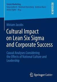 bokomslag Cultural Impact on Lean Six Sigma and Corporate Success