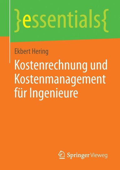 bokomslag Kostenrechnung und Kostenmanagement fr Ingenieure