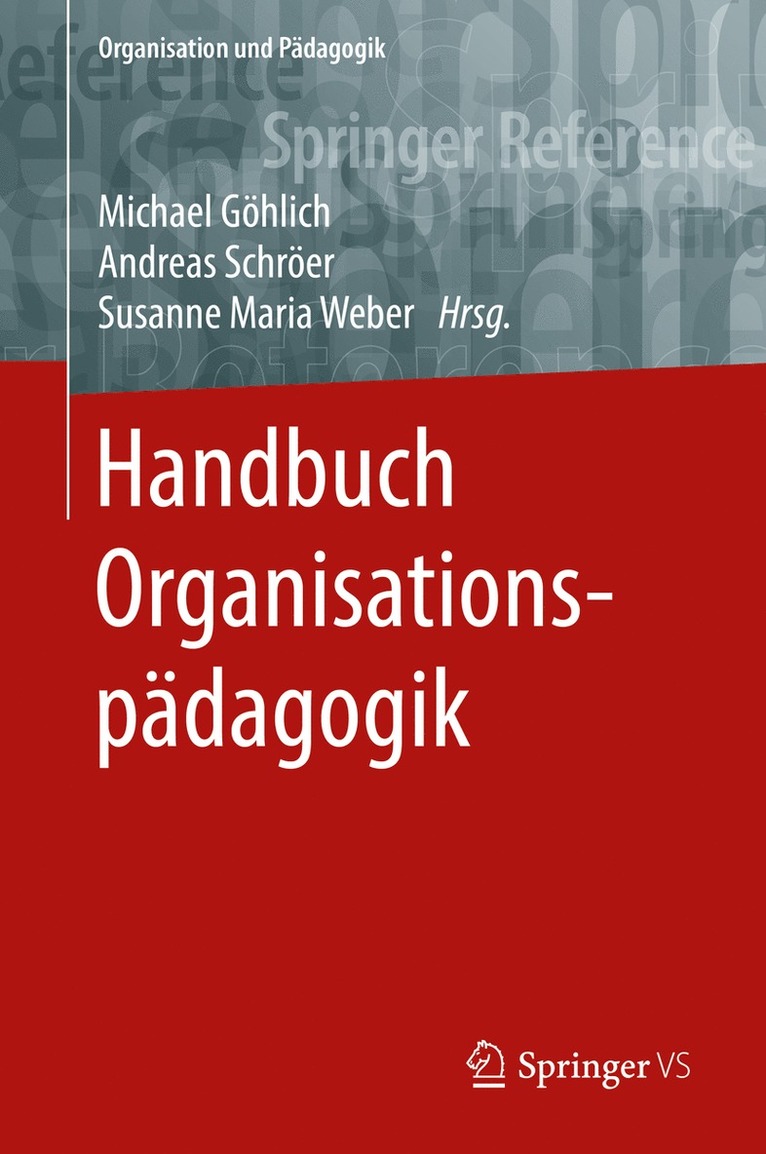 Handbuch Organisationspdagogik 1