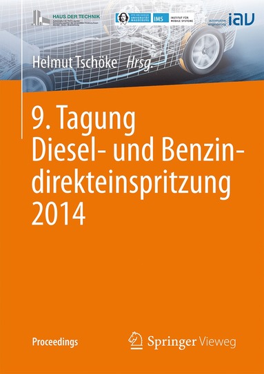 bokomslag 9. Tagung Diesel- und Benzindirekteinspritzung 2014