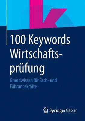 bokomslag 100 Keywords Wirtschaftsprfung