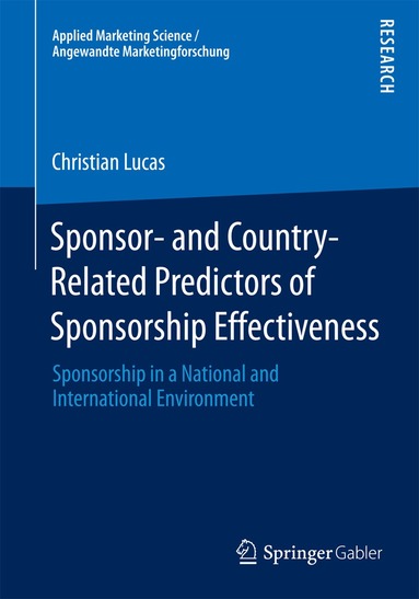 Christian Lucas - Sponsor- and Country-Related Predictors of Sponsorship Effectiveness, Häftad