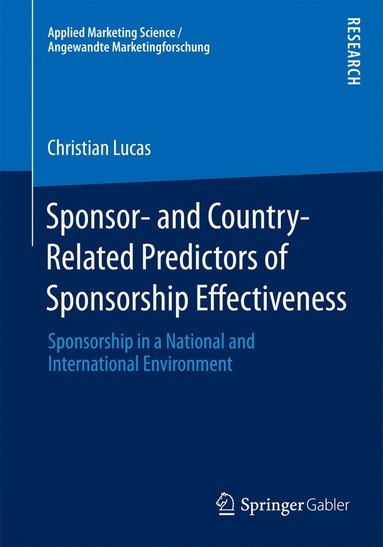 bokomslag Sponsor- and Country-Related Predictors of Sponsorship Effectiveness