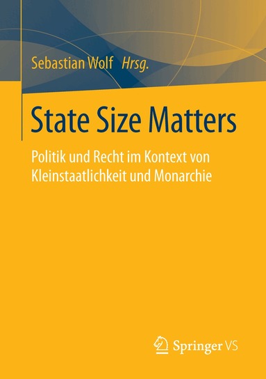 Sebastian Wolf - State Size Matters, Häftad