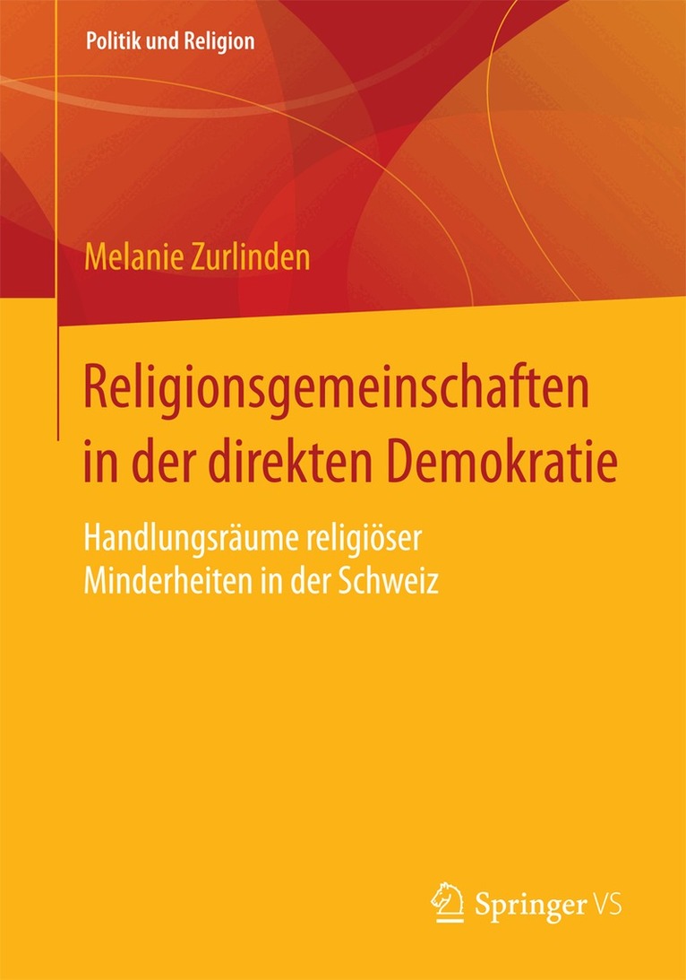 Melanie Zurlinden - Religionsgemeinschaften in der direkten Demokratie, Häftad