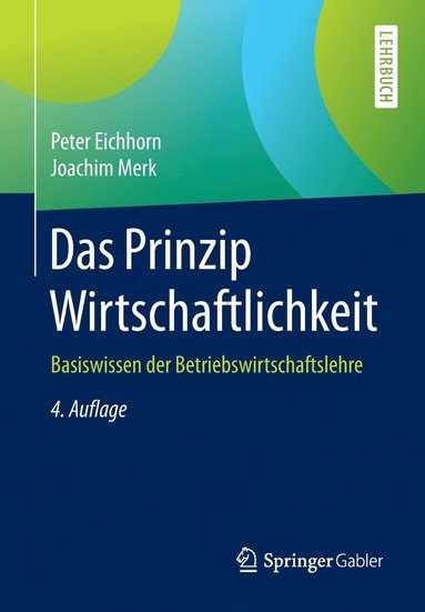 bokomslag Das Prinzip Wirtschaftlichkeit