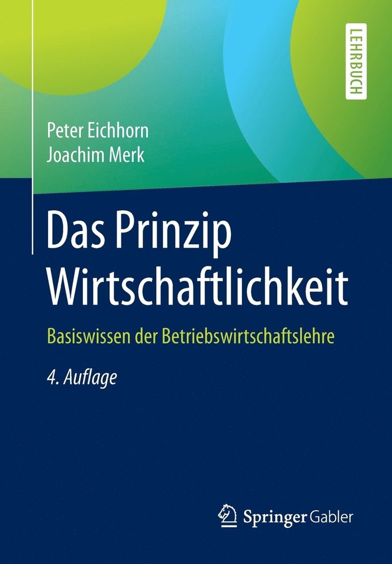 Das Prinzip Wirtschaftlichkeit 1