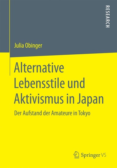 bokomslag Alternative Lebensstile und Aktivismus in Japan