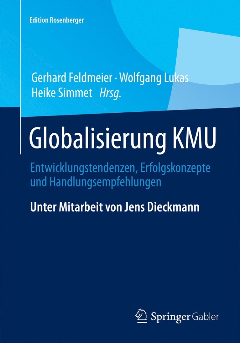 Gerhard Feldmeier, Wolfgang Lukas, Heike Simmet - Globalisierung KMU, Häftad