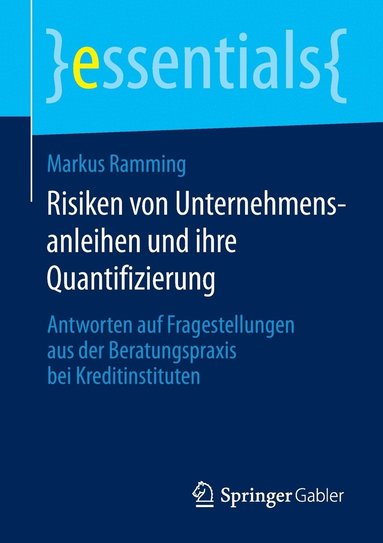 bokomslag Risiken von Unternehmensanleihen und ihre Quantifizierung