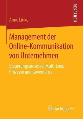 Management der Online-Kommunikation von Unternehmen 1