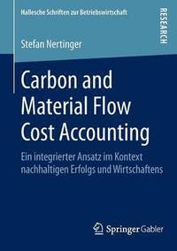 bokomslag Carbon and Material Flow Cost Accounting