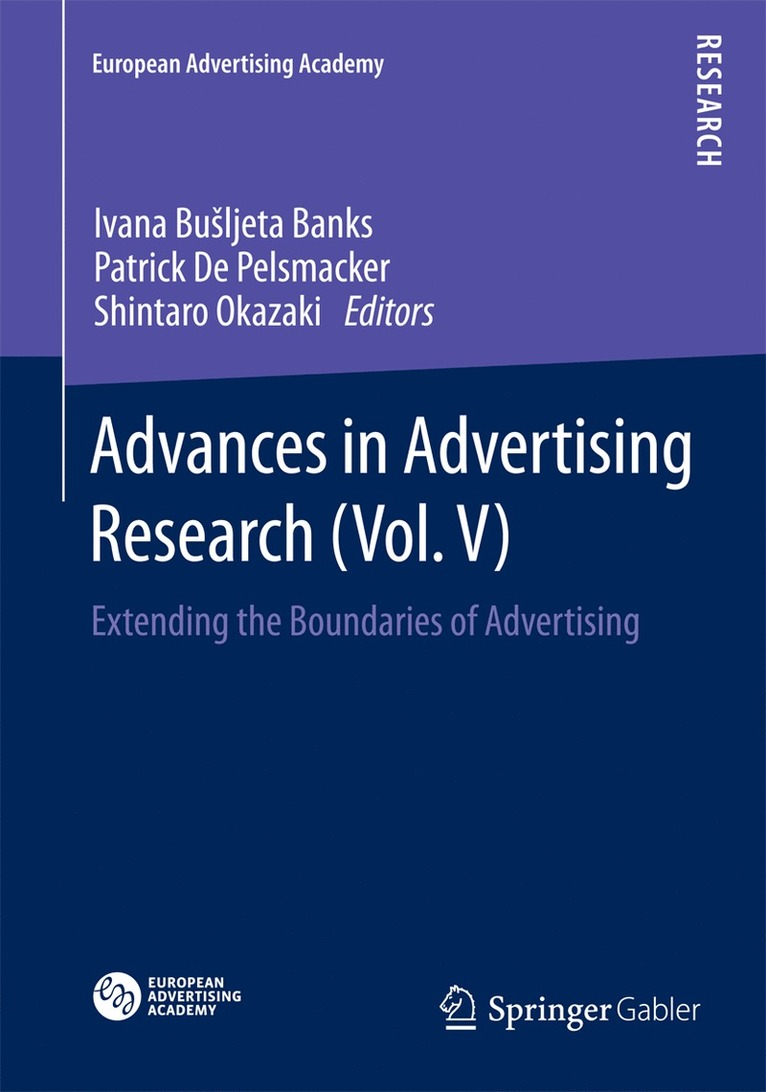 Advances in Advertising Research (Vol. V) 1