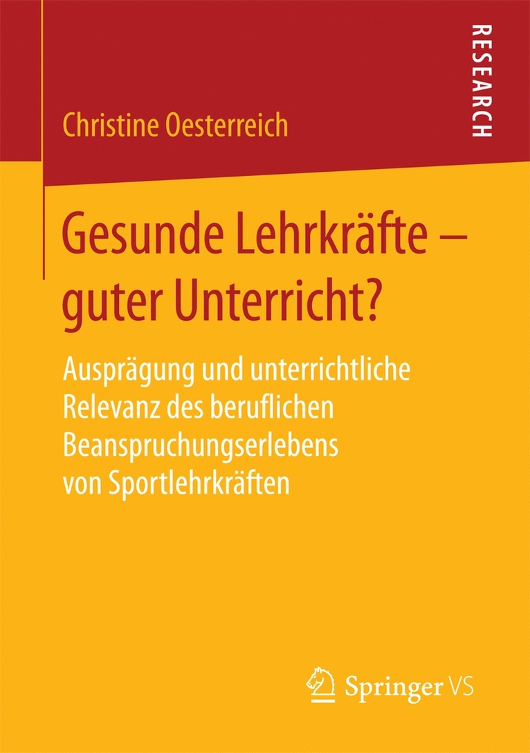 Christine Oesterreich - Gesunde Lehrkräfte - guter Unterricht?, Häftad