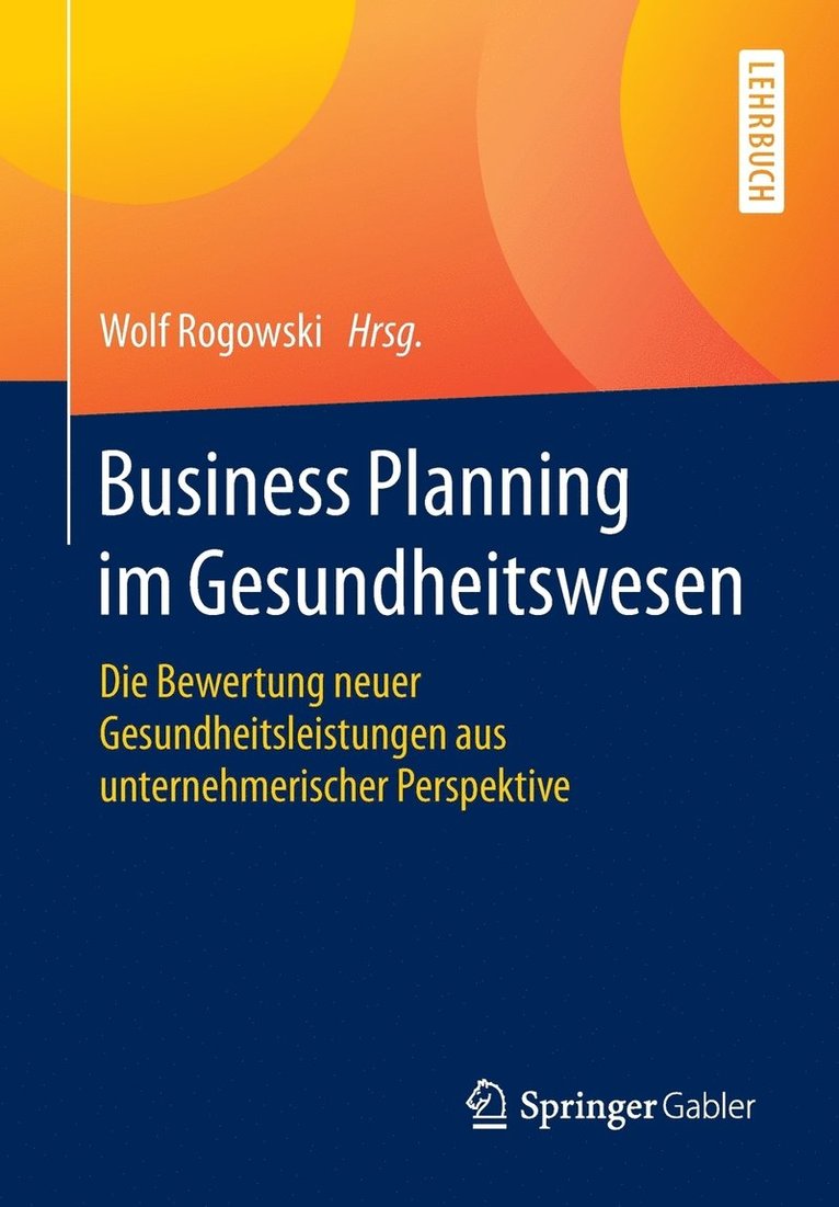 Business Planning im Gesundheitswesen 1