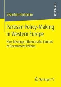 bokomslag Partisan Policy-Making in Western Europe