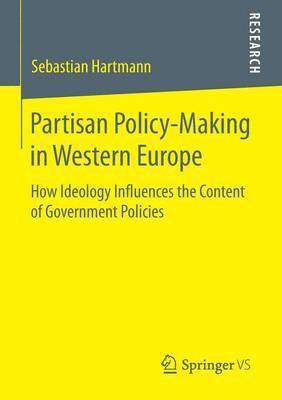 bokomslag Partisan Policy-Making in Western Europe