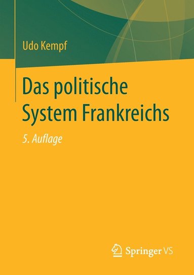 bokomslag Das politische System Frankreichs