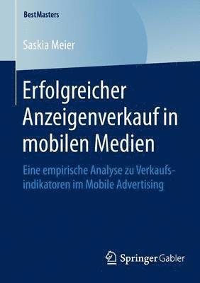 Saskia Meier - Erfolgreicher Anzeigenverkauf in mobilen Medien, Häftad