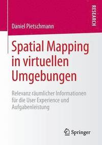bokomslag Spatial Mapping in virtuellen Umgebungen