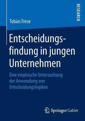 bokomslag Entscheidungsfindung in jungen Unternehmen