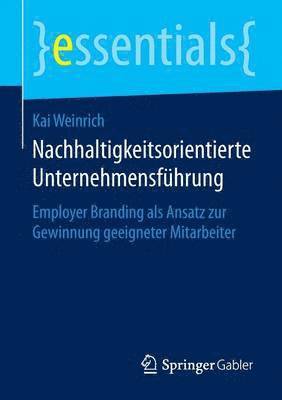 bokomslag Nachhaltigkeitsorientierte Unternehmensfhrung