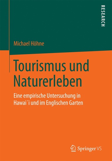 bokomslag Tourismus und Naturerleben