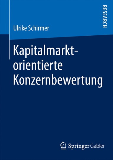 bokomslag Kapitalmarktorientierte Konzernbewertung