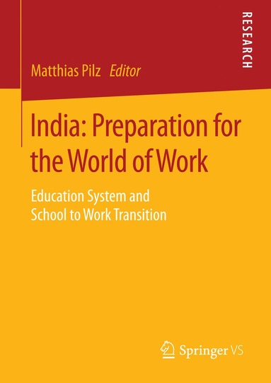 bokomslag India: Preparation for the World of Work