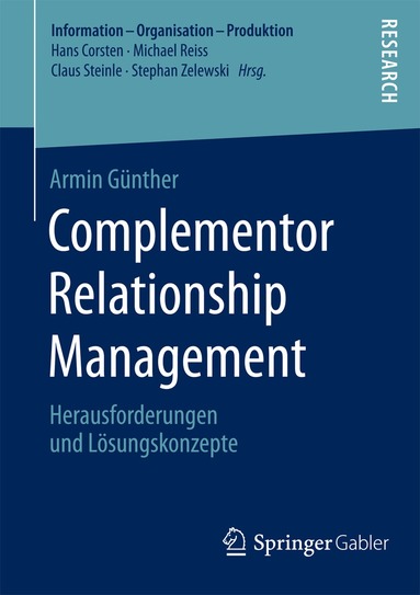 Armin Günther - Complementor Relationship Management, Häftad