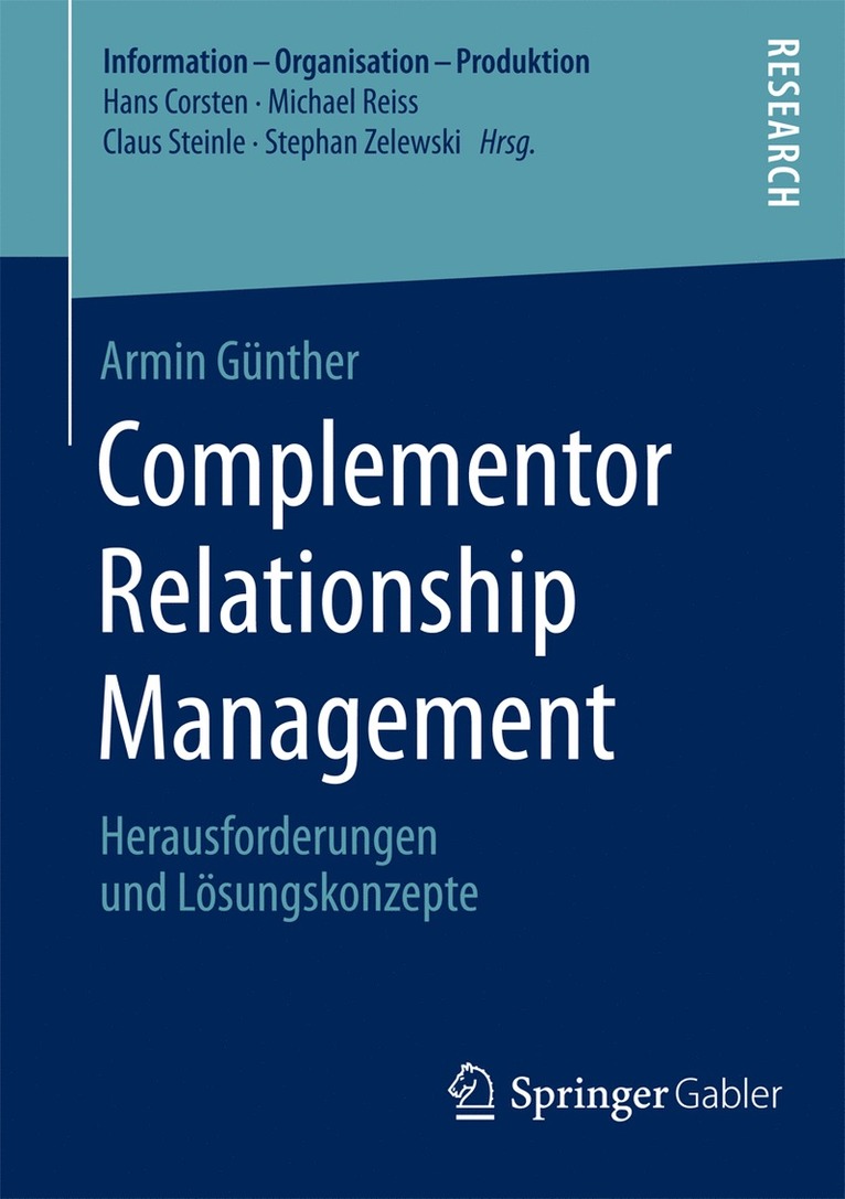 Armin Günther, Armin Gunther - Complementor Relationship Management, Häftad