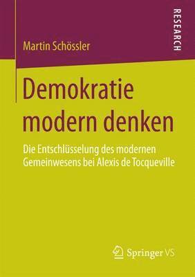 bokomslag Demokratie modern denken