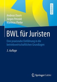 bokomslag BWL fr Juristen