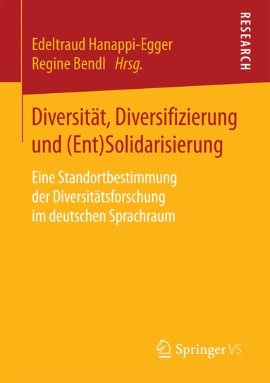 Edeltraud Hanappi-Egger, Regine Bendl - Diversität, Diversifizierung und (Ent)Solidarisierung, Häftad